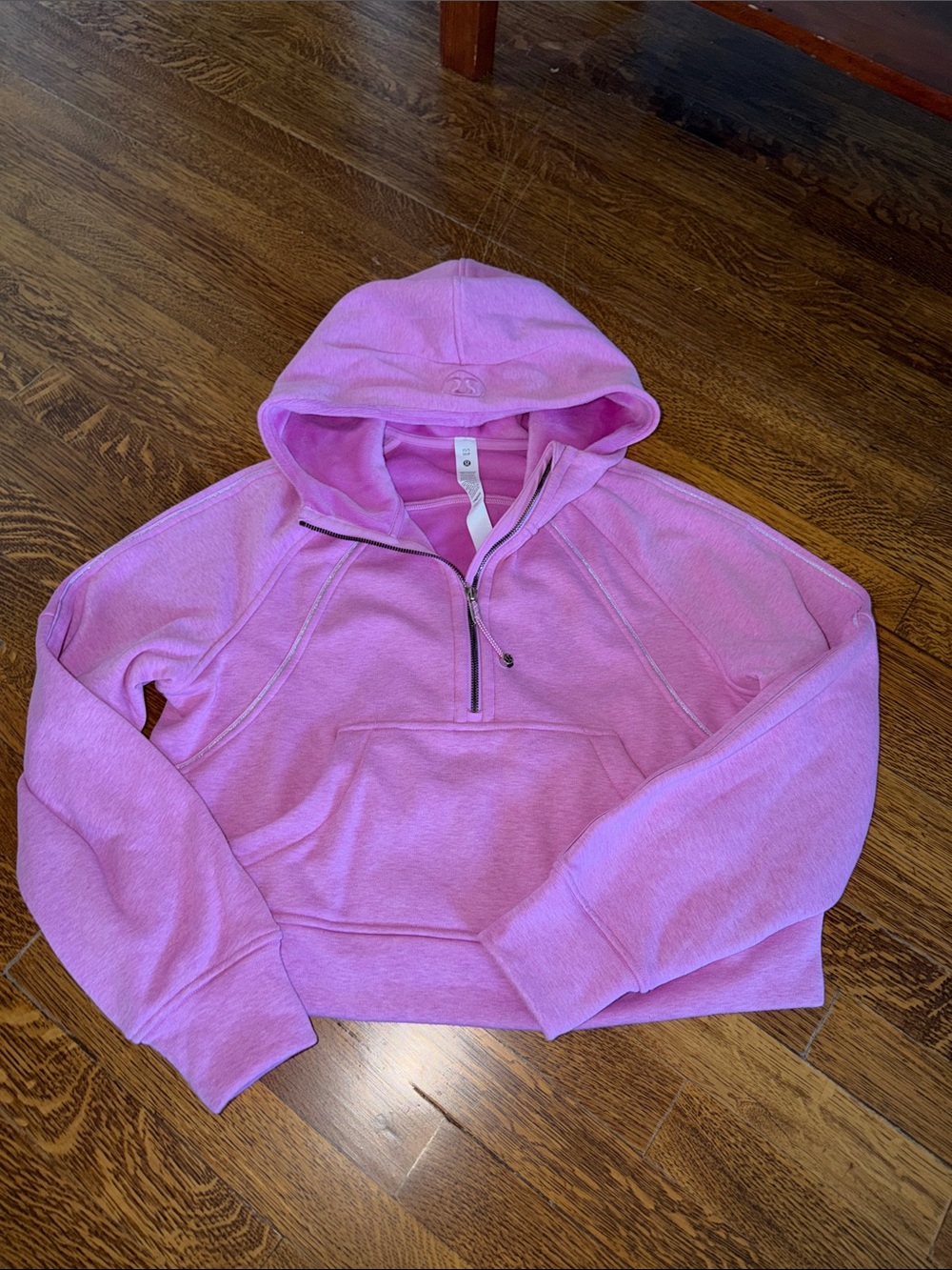 Lululemon Bubblegum Fuzzy Scuba Pullover